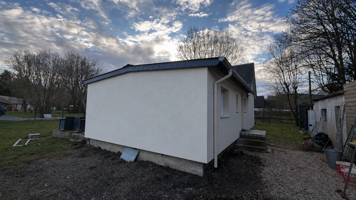 Ravalement façade et ITE Nemours